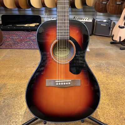 Fender CP-60S Parlor Acoustic Guitar 3-Color Sunburst