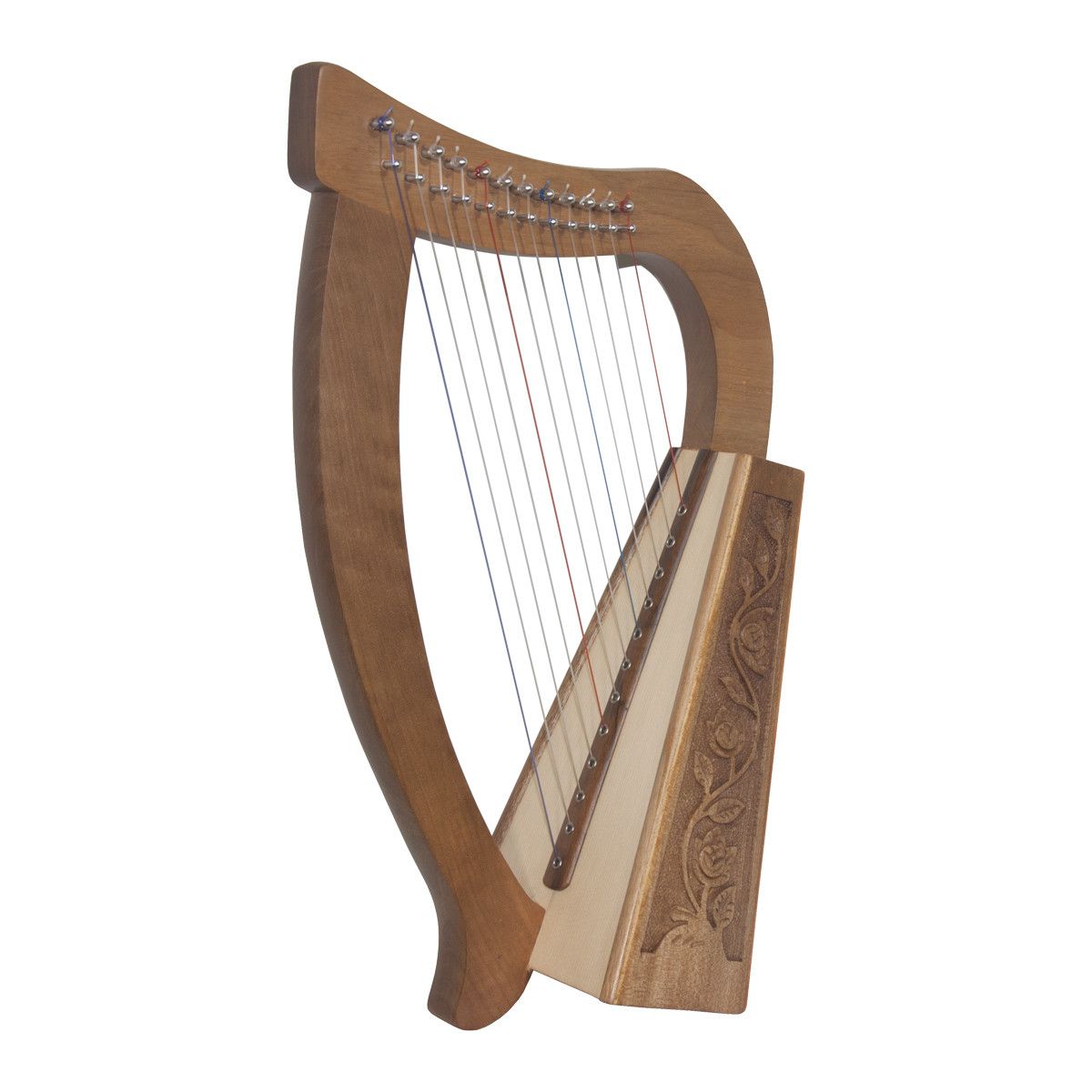 Roosebeck Walnut Baby Harp 12 String
