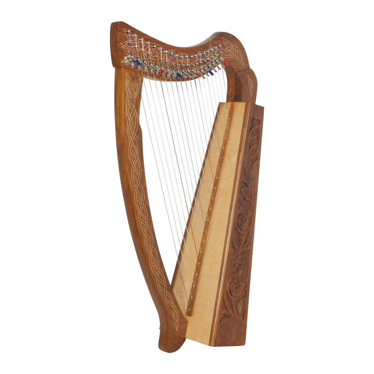 Roosebeck Pixie Harp 19-String Chelby Levers