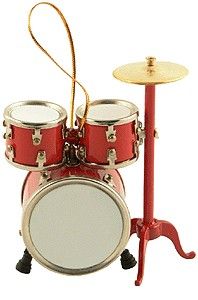 Drum Set 3.5 in. Ornament