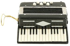 Accordion 3 in. Ornament