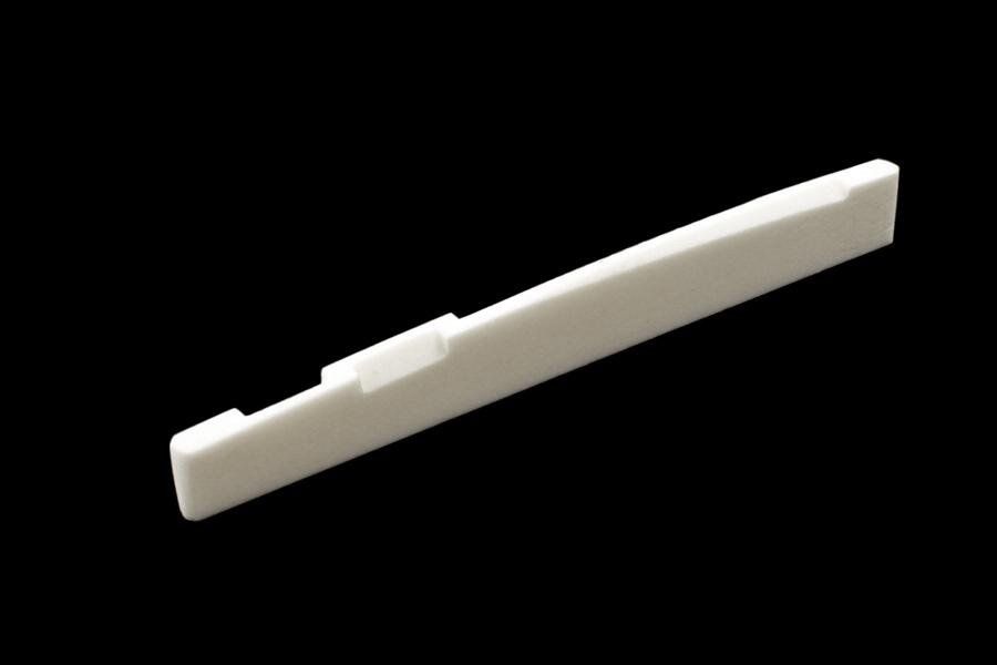 Compensated Bone Saddle for Acoustic, bleached