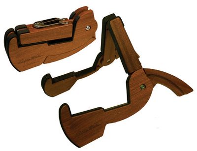 Cooperstand PRO-G Sapele Fold-Up Guitar Stand