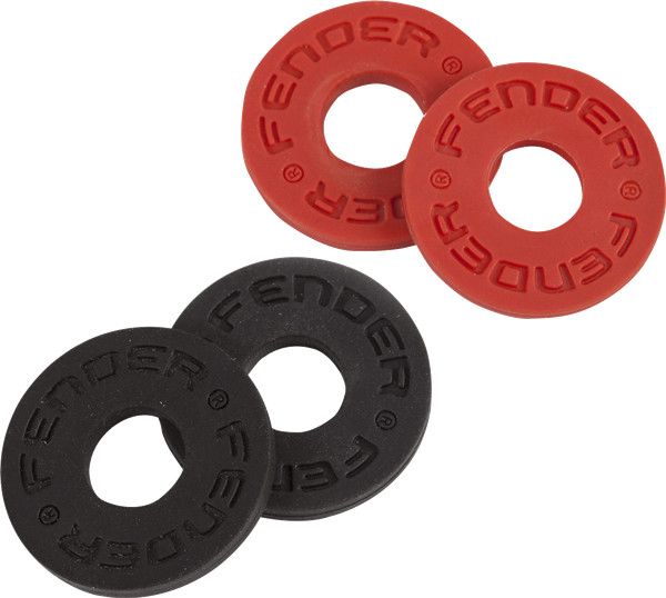 Fender Strap Blocks (4 Pack) Red/Black