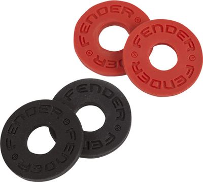 Fender Strap Blocks (4 Pack) Red/Black