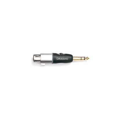 D&#39;Addario 1/4 Inch Male Balanced to XLR Female Adaptor