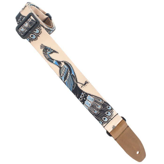 Henry Heller 1.5&quot; Sublimation Design Uke Strap - Peacocks
