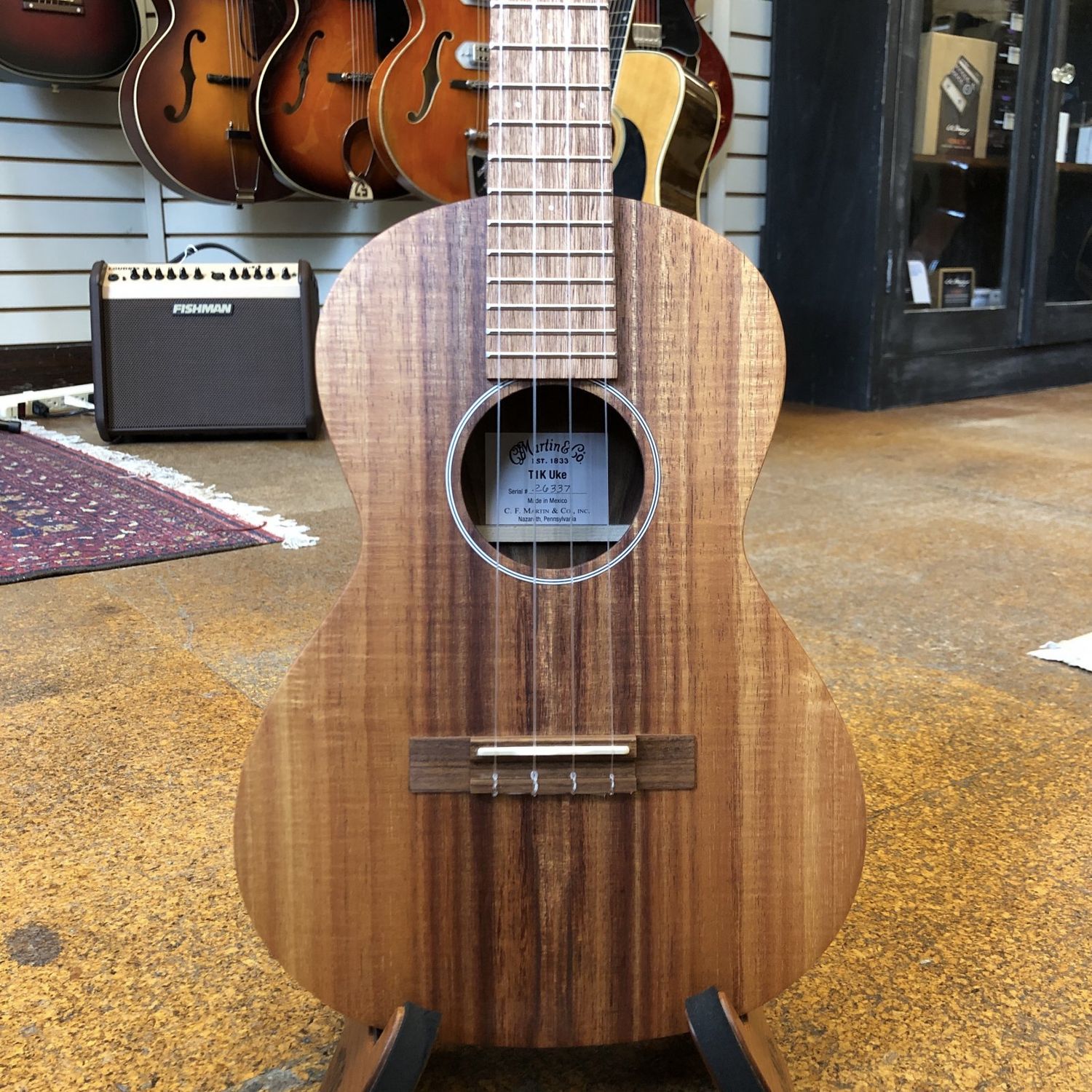 Martin T1K All-Koa Tenor Ukulele w/Padded Gig Bag