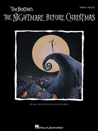 Tim Burton&#39;s The Nightmare Before Christmas Piano/Vocal/Guitar