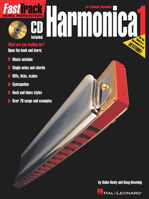 FastTrack Harmonica Method - Book 1 for Diatonic Harmonica