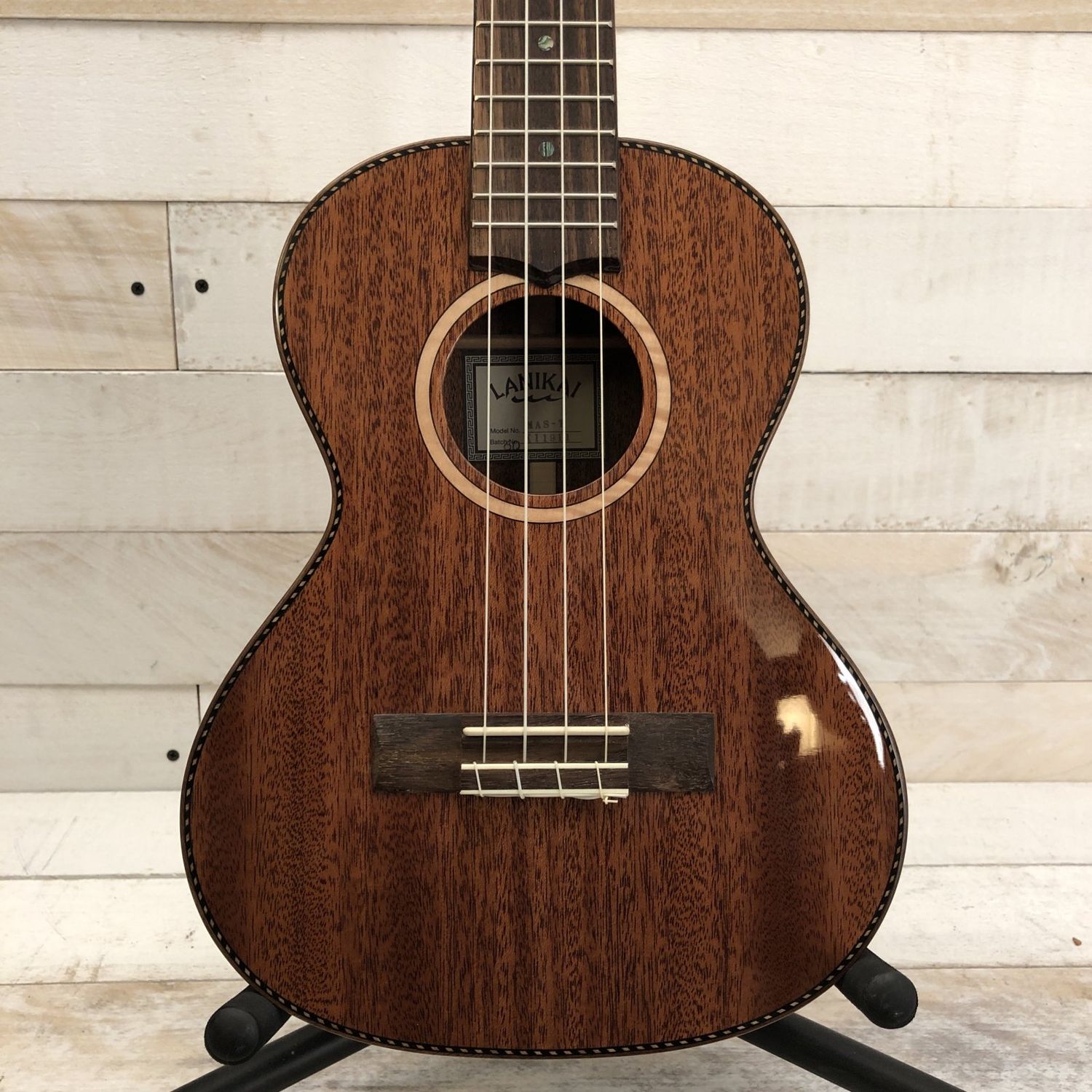 Lanikai All Solid Mahogany Tenor Ukulele w/Hard Case