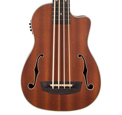 Kala Journeyman Acoustic Electric U-Bass with F-holes