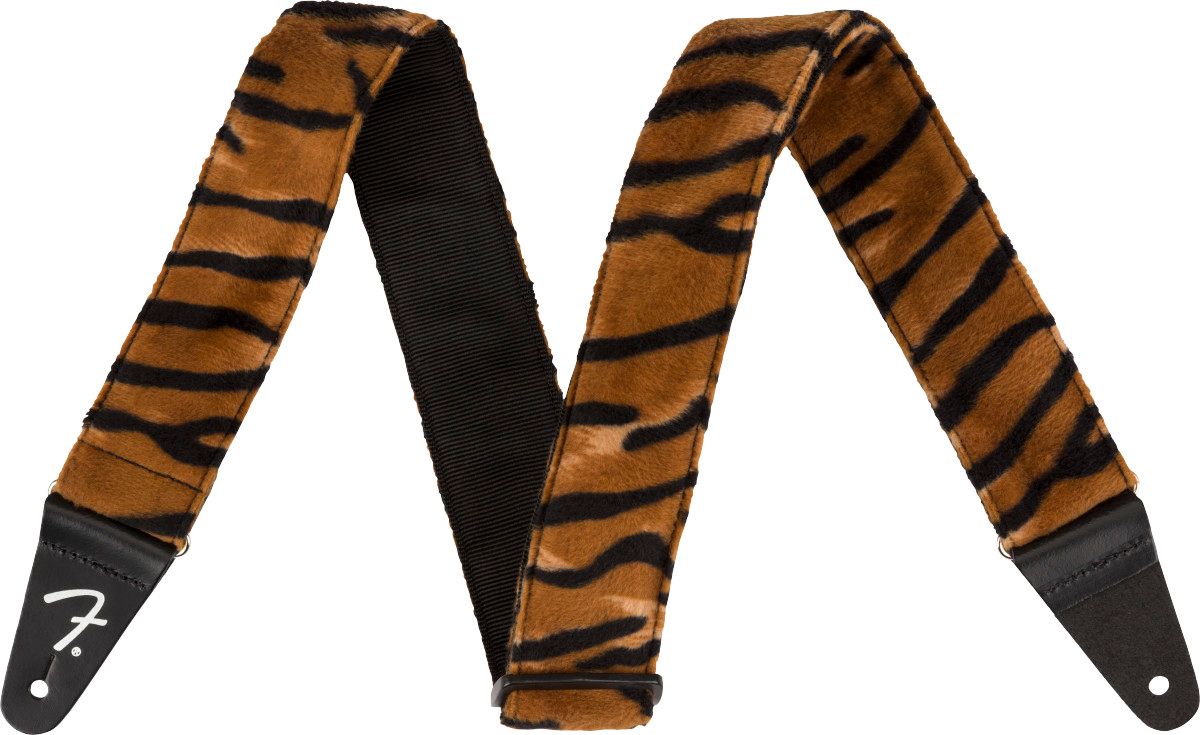 Fender Wild Animal Print Strap, Tiger, 2&quot;