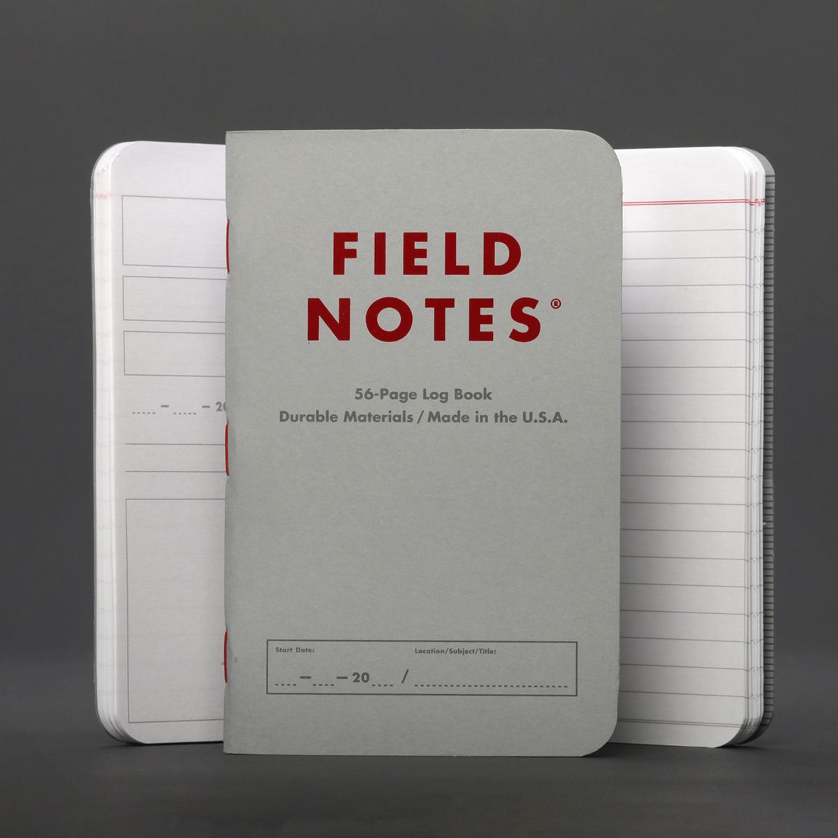Field Notes 2-Pack - Index: Log Book Memo Book