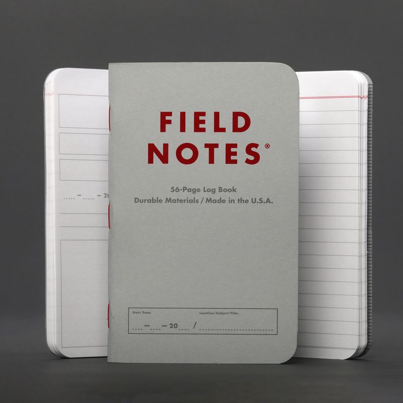 Field Notes 2-Pack - Index: Log Book Memo Book