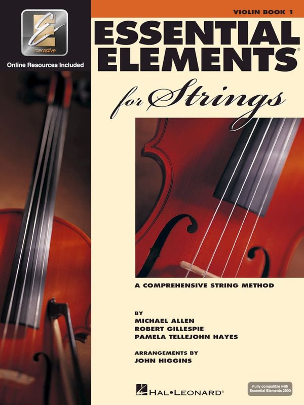 Essential Elements for Strings - Violin Book 1 with EEi