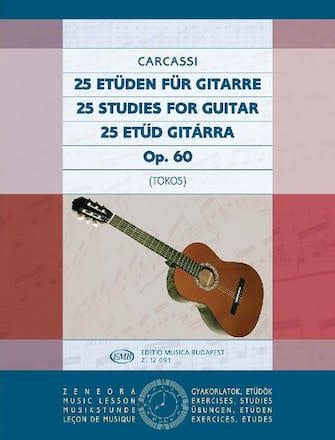 25 Studies Op. 60 by Carcassi - Classical Guitar