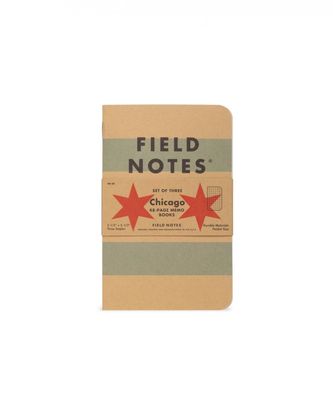 Field Notes 3-Pack - Chicago Edition Memo Book