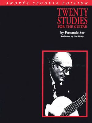 Andres Segovia  20 Studies for Guitar (Book Only)