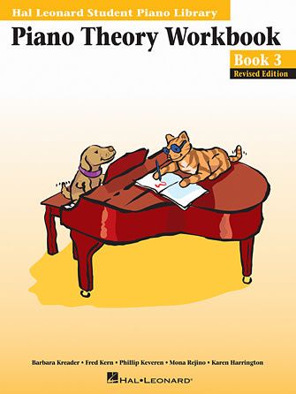 Hal Leonard Piano Theory Workbook Book 3 - Revised Edition