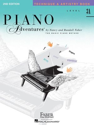 Piano Adventures Level 3A - Technique &amp; Artistry Book - Faber 2nd Edition