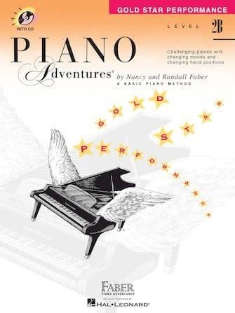 Piano Adventures Level 2B - Gold Star Performance with CD - Faber