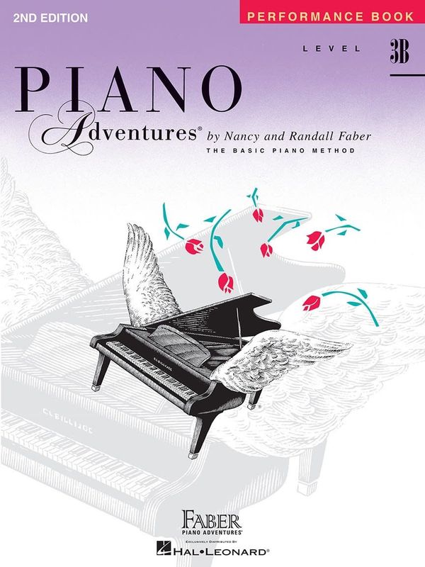 Piano Adventures Level 3B - Performance Book - Faber 2nd Edition