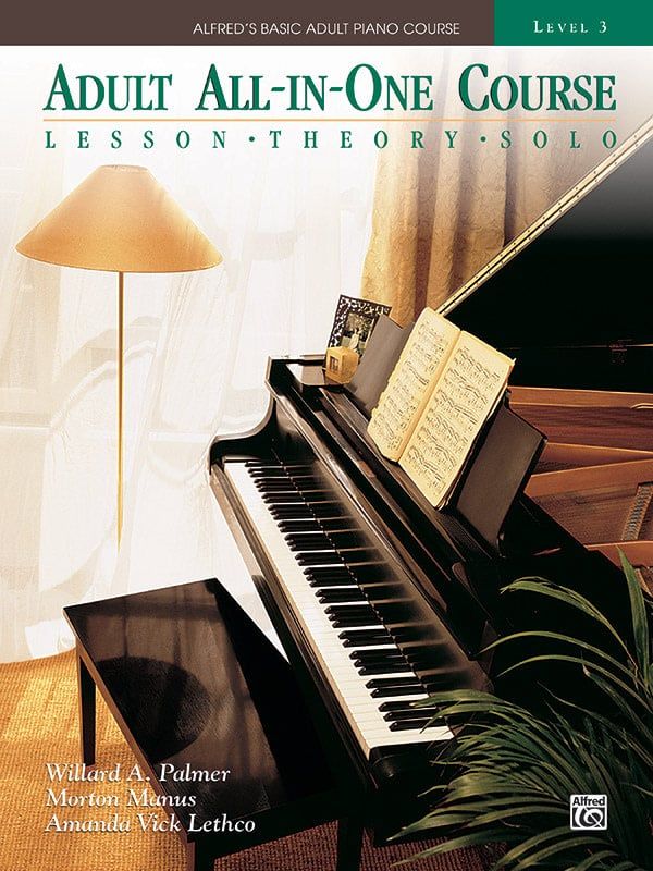 Alfred&#39;s Basic Adult All-in-One Piano Course Book 3