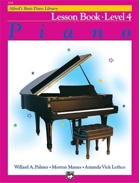 Alfred&#39;s Basic Piano Library Lesson Book Level 4