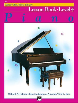 Alfred&#39;s Basic Piano Library Lesson Book Level 4
