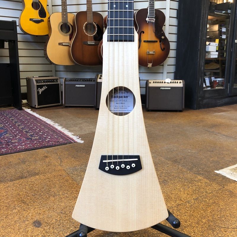 Martin Steel String Backpacker Travel Guitar w/Padded Gig Bag