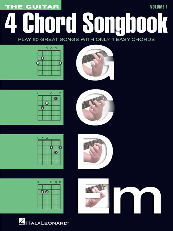 The Guitar Four-Chord Songbook G-C-D-Em