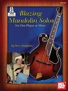 Blazing Mandolin Solos Book with Online Audio
