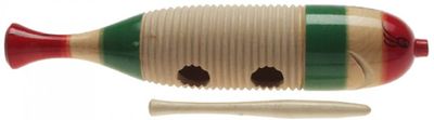 Wood Guiro with Scraper