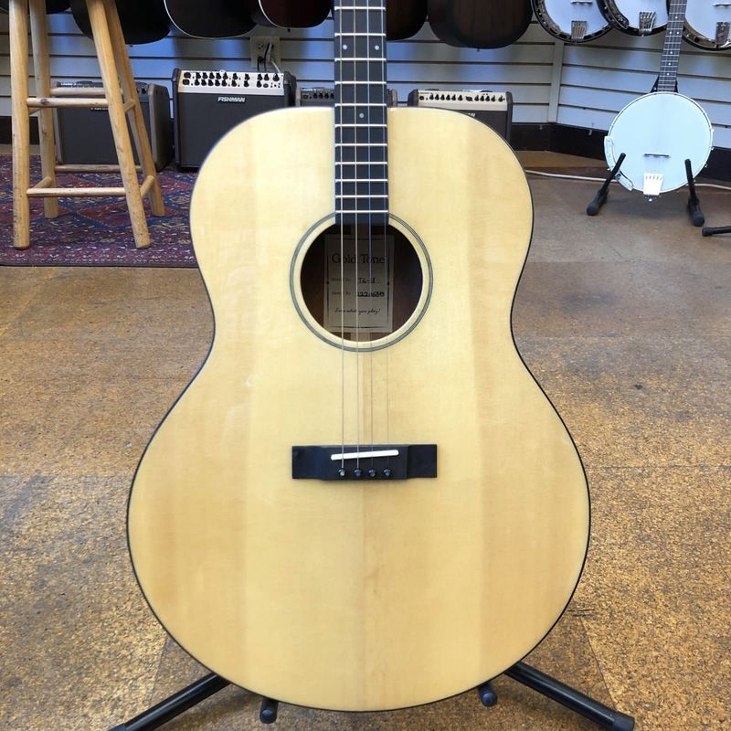 Gold Tone Mastertone TG-18 Sitka Spruce/Mahogany Tenor Acoustic Guitar w/Hard Case