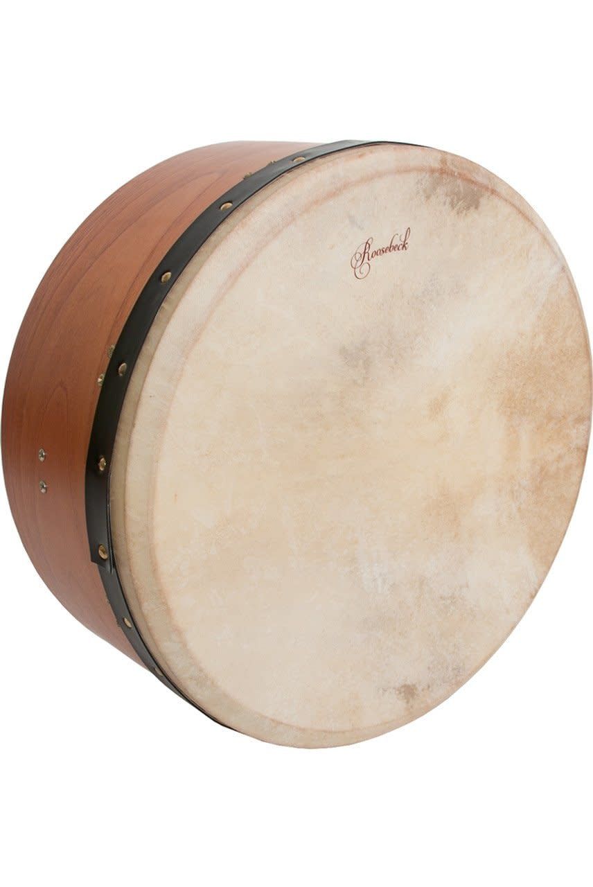 Roosebeck Tunable Red Cedar Bodhran Single Bar 16 x 7 inch