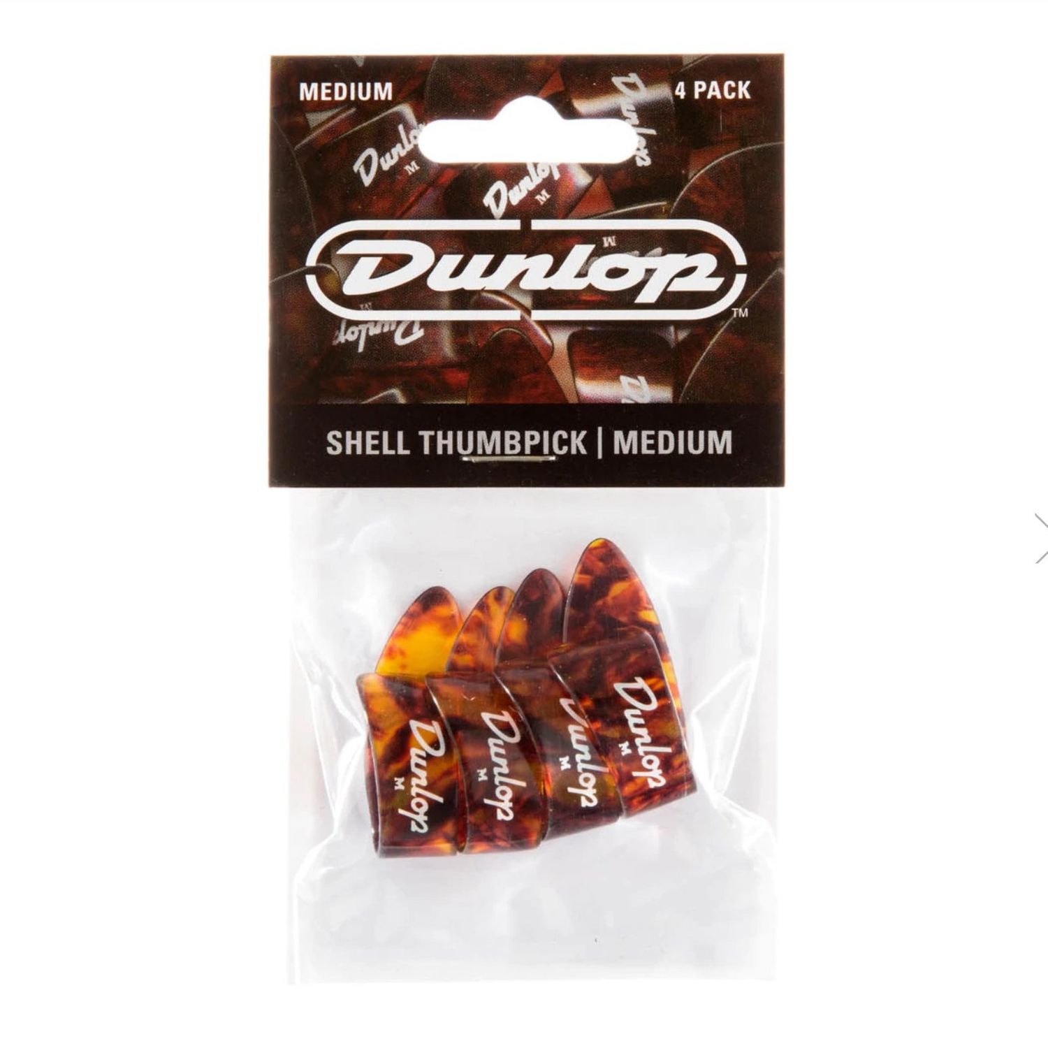 Dunlop Shell Thumbpicks 4-pack