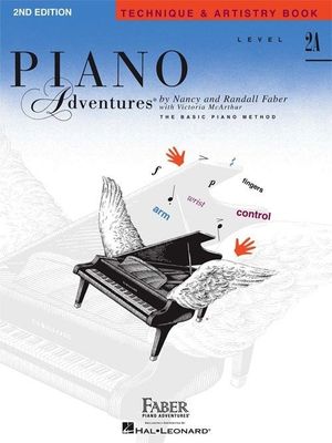 Piano Adventures Level 2A - Technique &amp; Artistry Book - Faber 2nd Edition