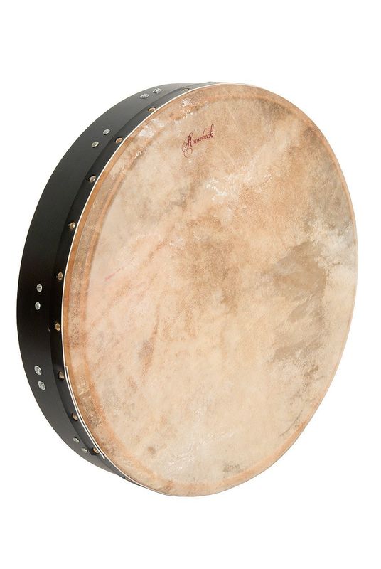 Roosebeck Bodhran 18&quot;x3.5&quot; Tune Black T-Bar