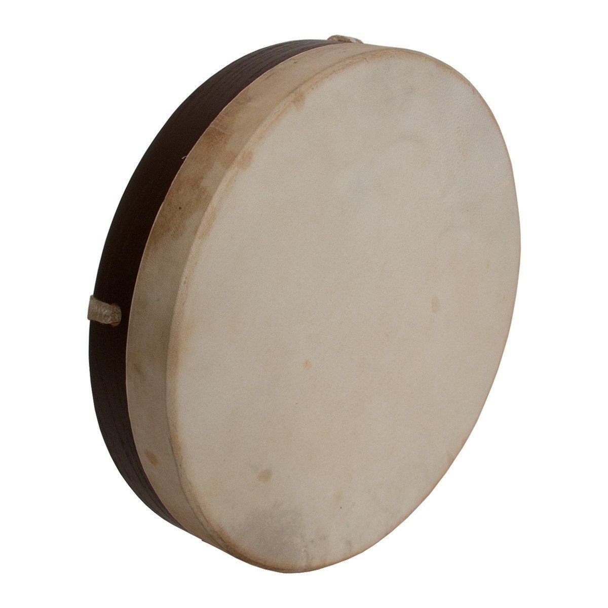 Dobani Wood 10&quot; x 2&quot; Frame Drum - Pretuned Goatskin Head with Beater