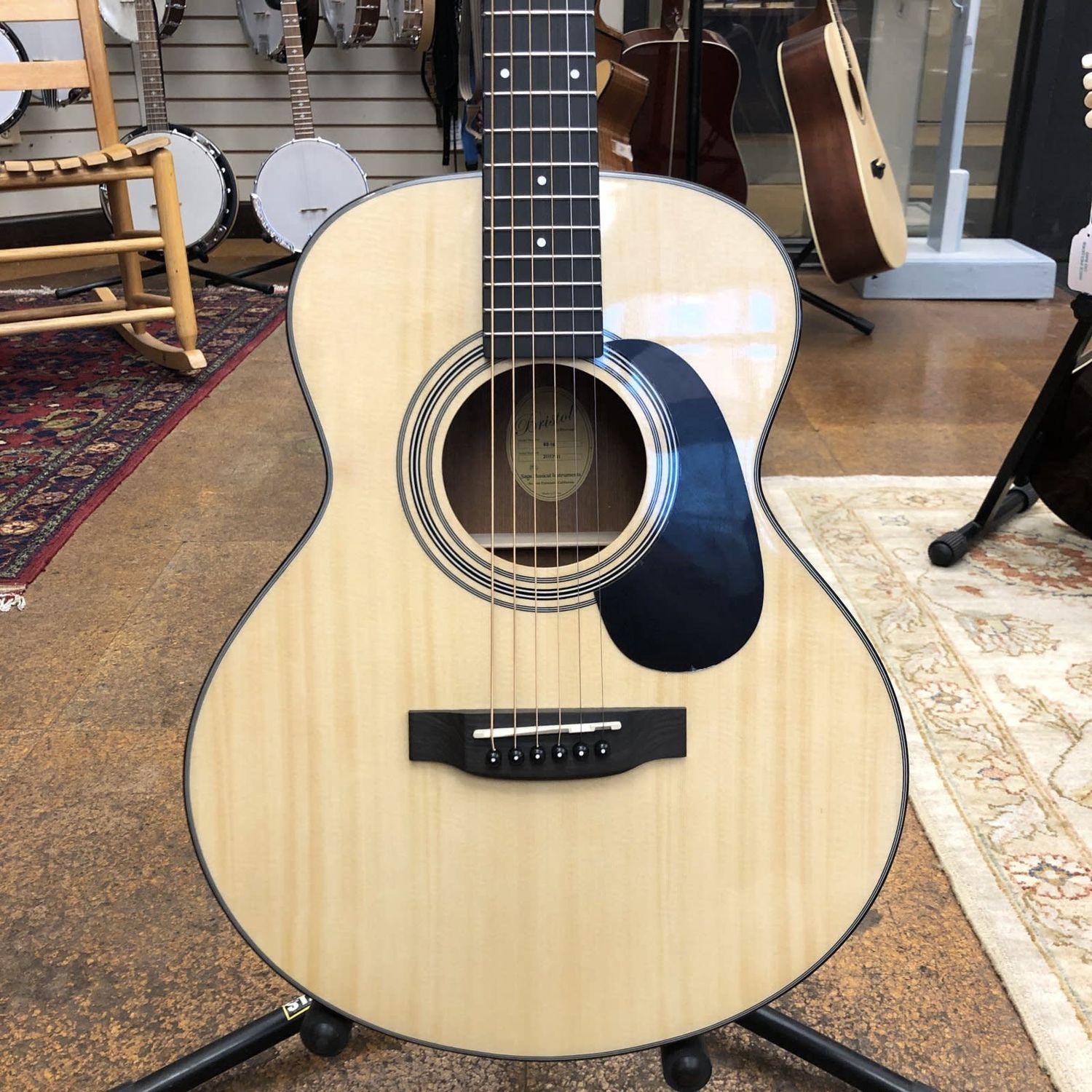 Bristol BB-16 Baby Bristol Spruce/Mahogany Acoustic w/Padded Gig Bag