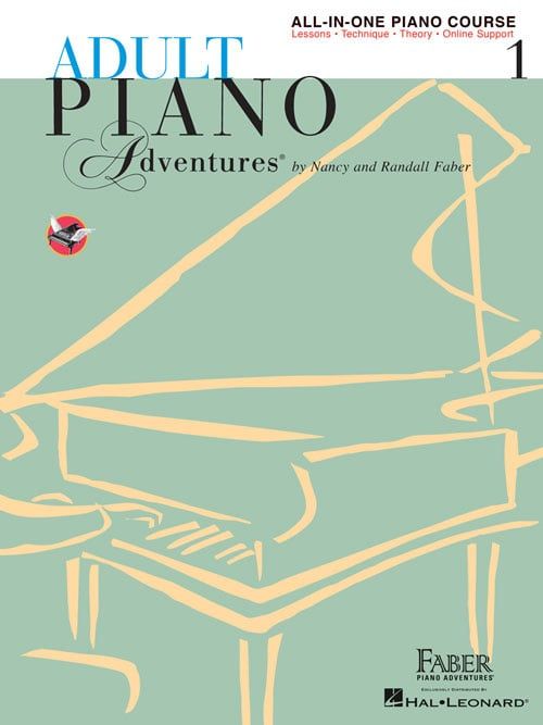 Faber Adult Piano Adventures All-in-One Piano Course Book 1