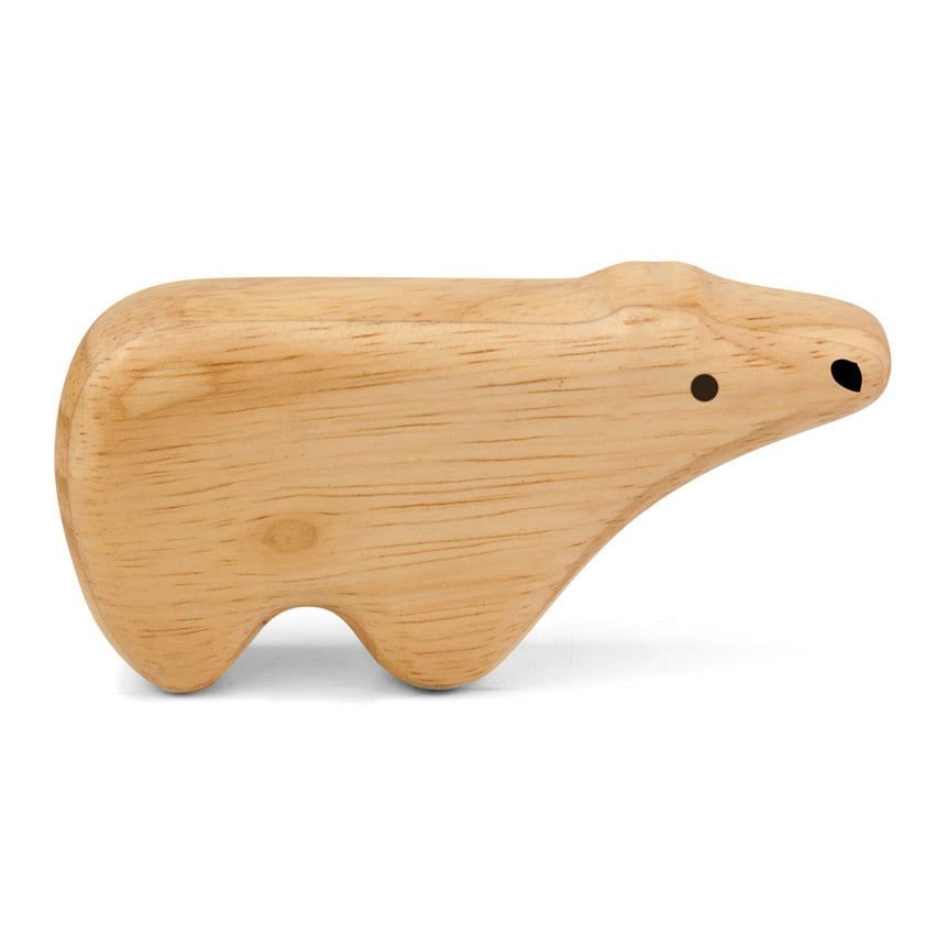 Green Tones Polar Bear Shaker