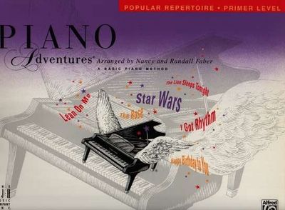 Piano Adventures Primer Level - Popular Repertoire Book - Faber