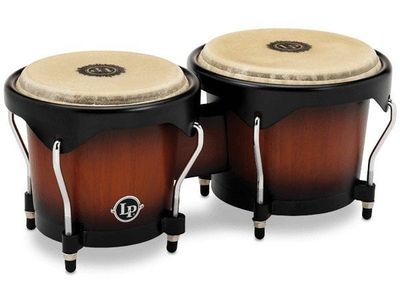 LP City Series Wood Bongos - Vintage Sunburst
