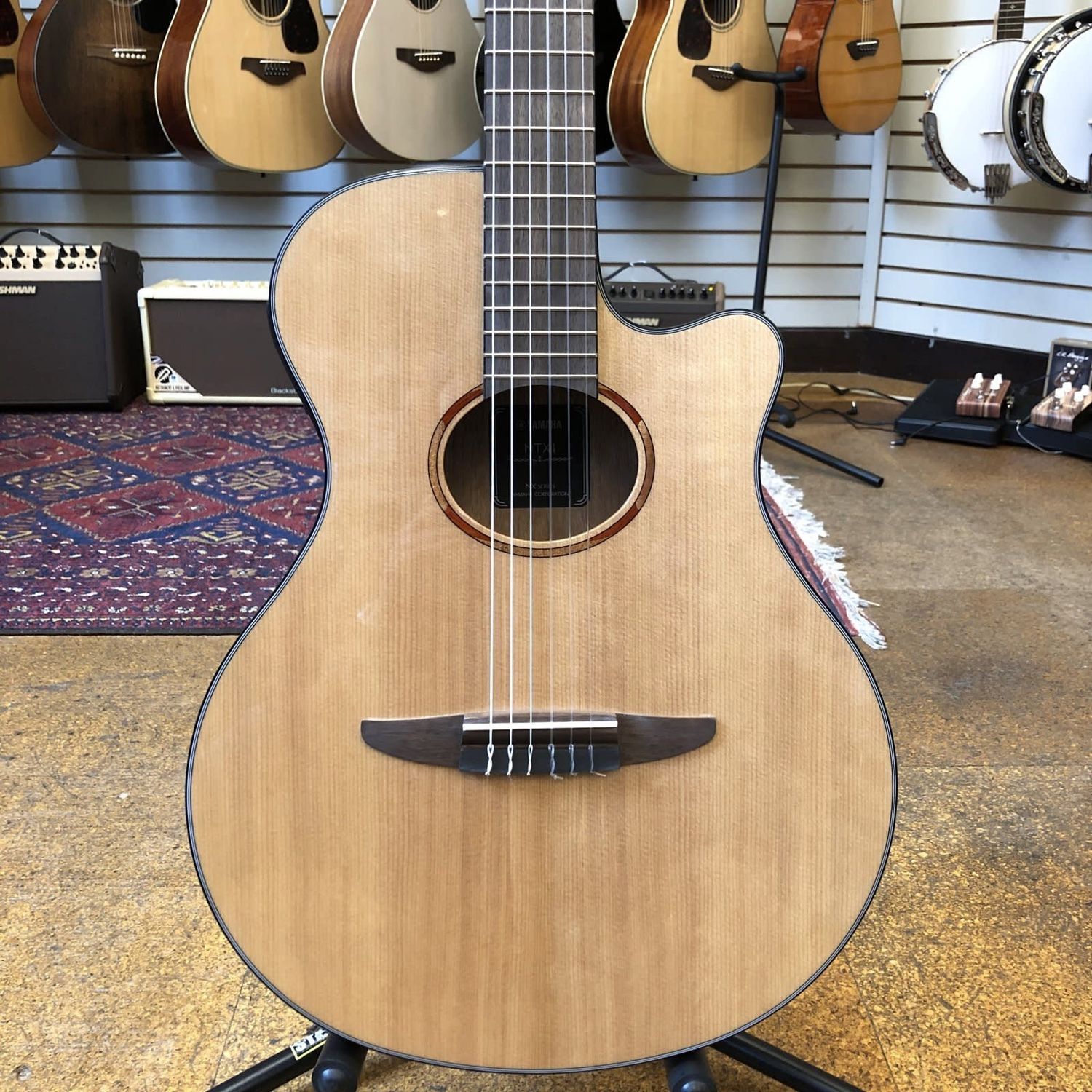 Yamaha NTX1 Nylon String Acoustic-Electric Guitar Natural
