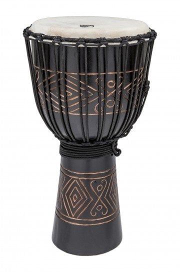 Toca Street Series 12&quot; Black Onyx Djembe Large