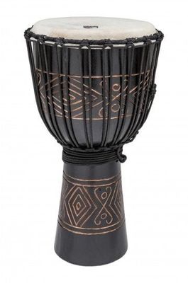 Toca Street Series 12&quot; Black Onyx Djembe Large