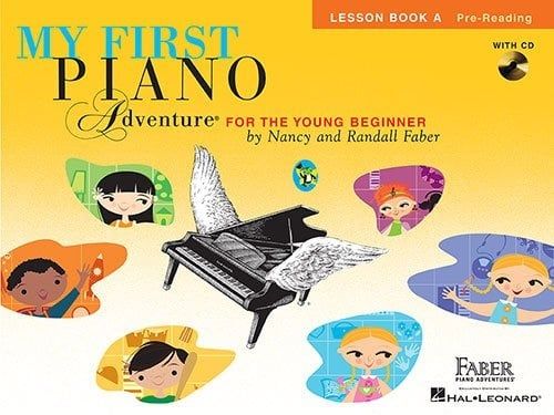 My First Piano Adventure Lesson Book A with CD - Faber