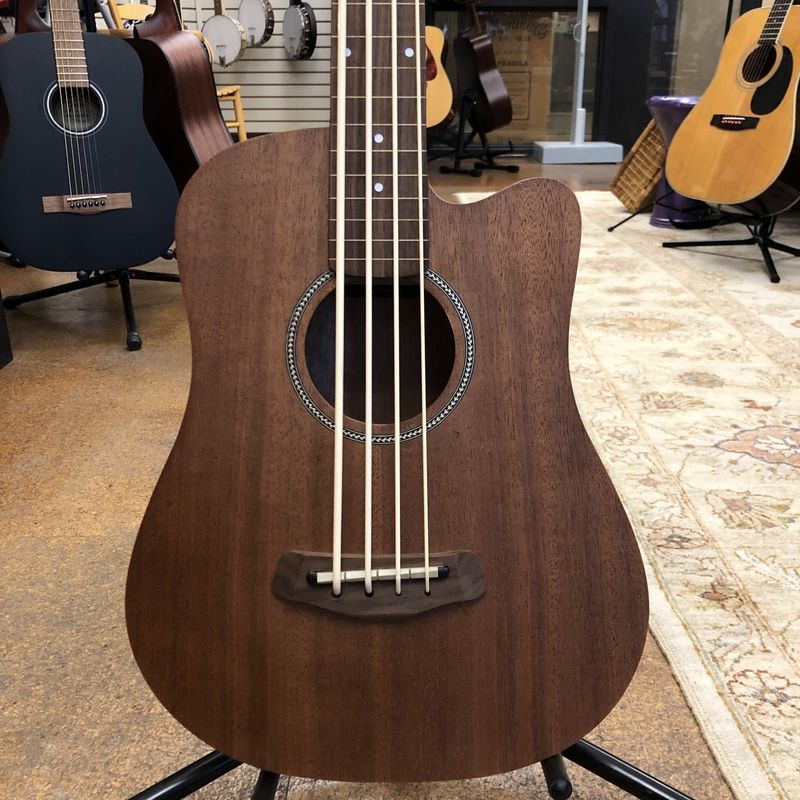 Gold Tone M-BassFL 23&quot; Scale Fretless Acoustic-Electric MicroBass w/Padded Gig Bag